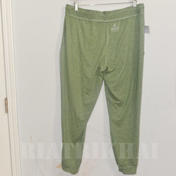 Skechers Ladies' Brushed Jogger GREEN - Picture 7 of 7
